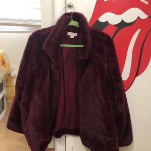 faux fur jacket